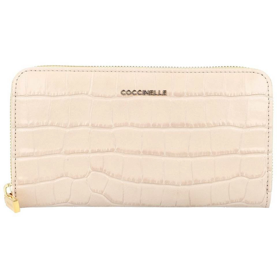 COCCINELLE Kellnerbörse »Metallic 1104 Croco Shiny Soft« Nero, Powder pink, Marsala, Bark 8 COCCINELLE Kellnerbörse »Metallic 1104 Croco Shiny Soft« Nero, Powder pink, Marsala, Bark – Bild 8