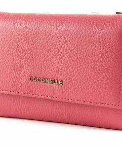 COCCINELLE Geldbörse »Metallic Soft« Brass, Sun, Denim, Peach -Günstiges Coccinelle Geschäft 758b2424 7727 5952 8082 e935d34363c7