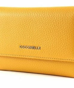 COCCINELLE Geldbörse »Metallic Soft« Brass, Sun, Denim, Peach -Günstiges Coccinelle Geschäft 76f64184 e683 50e2 9e65 2c372d3aeb6b