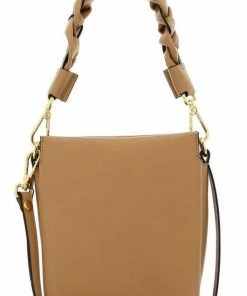 COCCINELLE Umhängetasche »Boheme Grana Double« Litchi #ft5_slash# Powder Pink, Lambskin White #ft5_slash# Powder Pink, Moss Green #ft5_slash# Lambskin White, Warm Beige #ft5_slash# Noir