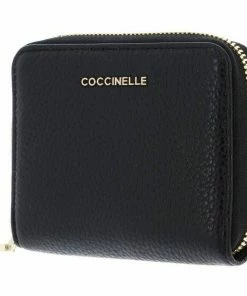 COCCINELLE Geldbörse »Metallic Soft« Silver, Noir, Ginger, Litchi -Günstiges Coccinelle Geschäft 78ed55f6 12c6 52d8 bdd4 3fd0444fb868