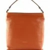 COCCINELLE Schultertasche »Keyla« Leaf, Seashell, Tan, Noir