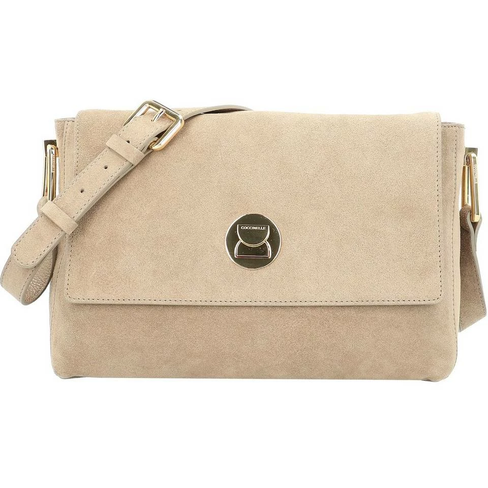 COCCINELLE Schultertasche »Liya«, Leder Foliage Red, Reef, Noir, New Taupe 1 COCCINELLE Schultertasche »Liya«, Leder Foliage Red, Reef, Noir, New Taupe