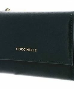 COCCINELLE Geldbörse »Metallic Textured« Noir, Mallard Green, Taupe, Foliage Red -Günstiges Coccinelle Geschäft 7c74235b 6368 52d6 a48f da62c93e39b3