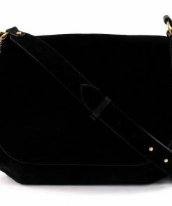 COCCINELLE Schultertasche »Alpha Suede« Mars Dust, Taupe, Noir, Cosmic Lilac