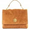 COCCINELLE Handtasche »Liya Suede« Glass, Noir, Evergreen, Caramel