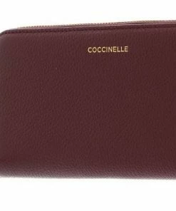 COCCINELLE Geldbörse »Dou Dou« Caramel, Noir, Marsala