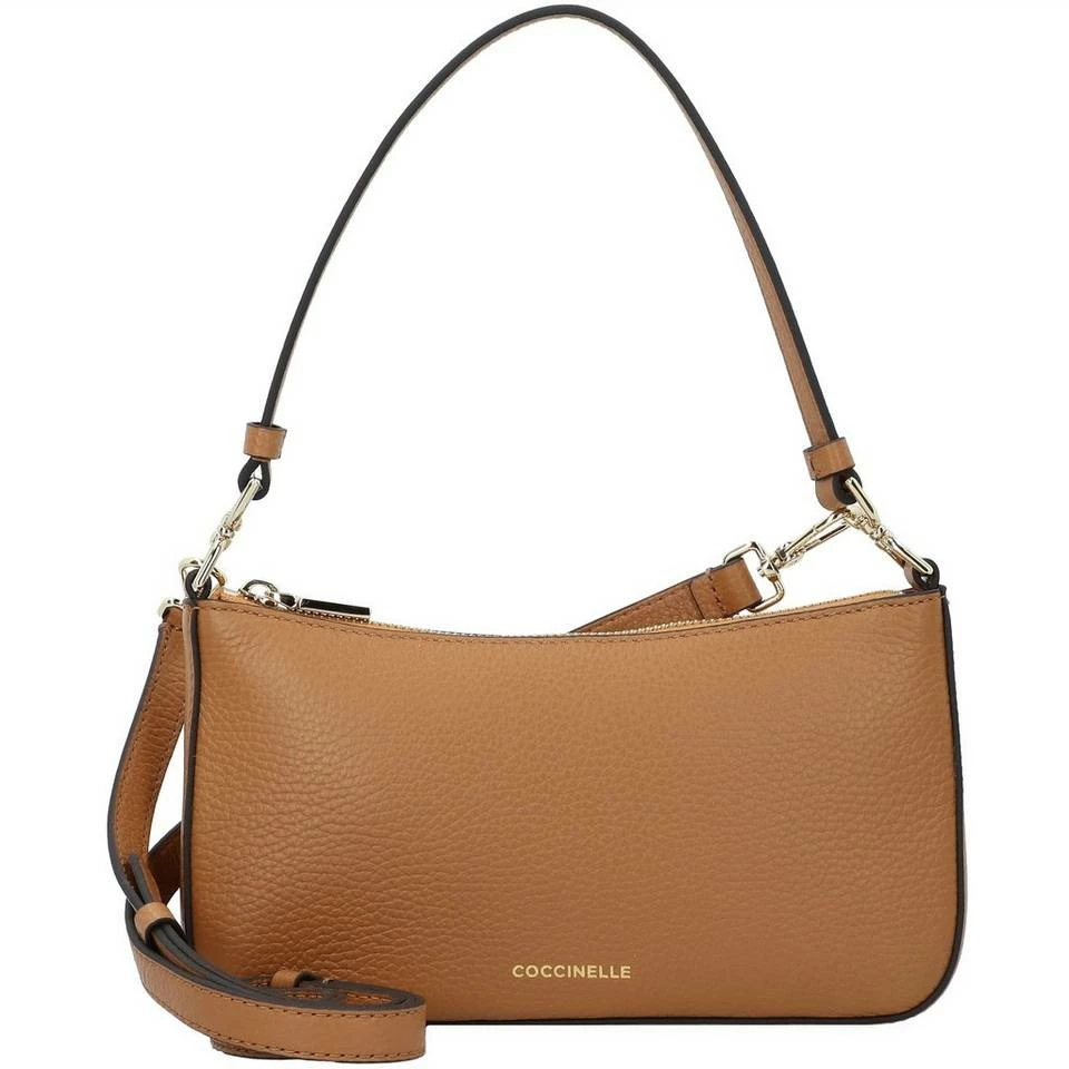 COCCINELLE Handtasche »Bonheur 55P8«, Henkeltasche Bark, Geranium, Caramel, Silk 7 COCCINELLE Handtasche »Bonheur 55P8«, Henkeltasche Bark, Geranium, Caramel, Silk – Bild 7