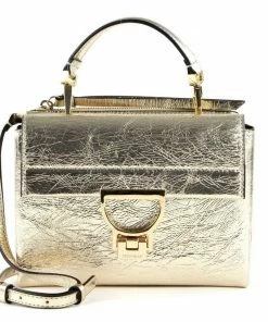 COCCINELLE Handtasche »Arlettis Craquele« OR, Silver, Shiny Gold -Günstiges Coccinelle Geschäft 834f05a3 ca79 5533 9e11 9ab3f30fcd8a