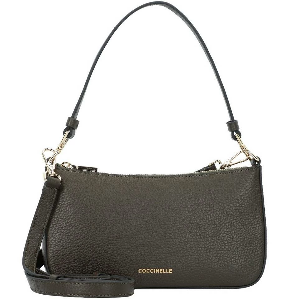 COCCINELLE Handtasche »Bonheur 55P8«, Henkeltasche Bark, Geranium, Caramel, Silk 5 COCCINELLE Handtasche »Bonheur 55P8«, Henkeltasche Bark, Geranium, Caramel, Silk – Bild 5