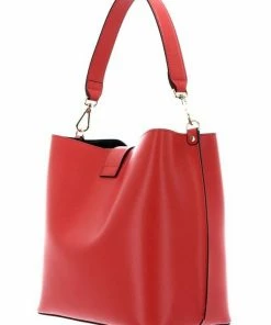 COCCINELLE Schultertasche »Alba Textured« Powder pink, Noir, Ink, Coral Red -Günstiges Coccinelle Geschäft 849b5221 1d17 5921 88cd 928fb232a22d