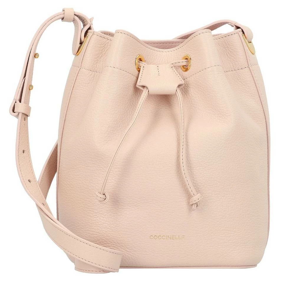 COCCINELLE Beuteltasche »Lea«, Leder Powder Pink, Cloud, Caramel, Noir 10 COCCINELLE Beuteltasche »Lea«, Leder Powder Pink, Cloud, Caramel, Noir – Bild 10
