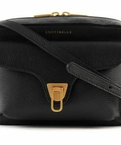 COCCINELLE Umhängetasche »Beat Soft« Noir, Tan