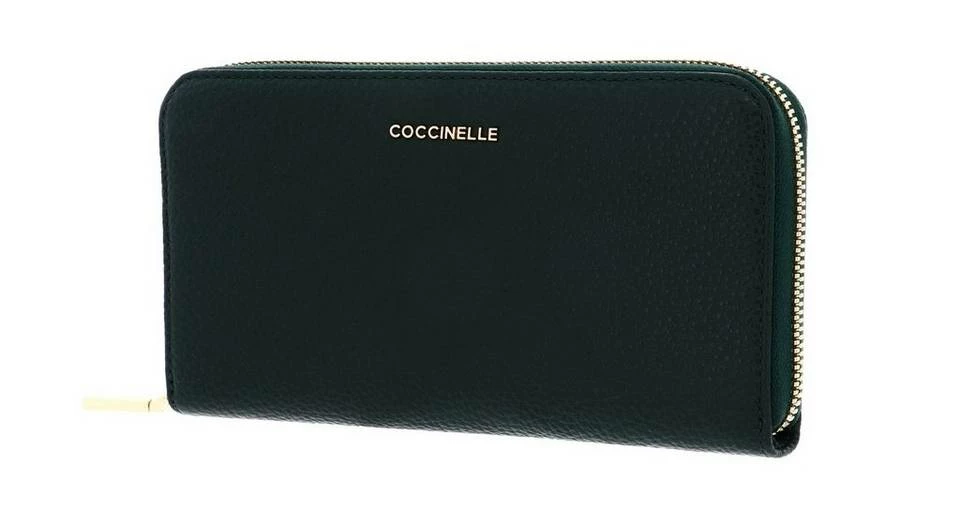 COCCINELLE Geldbörse »Metallic Soft«, Leder Moka, Noir, Marsala, Deep Violet 17 COCCINELLE Geldbörse »Metallic Soft«, Leder Moka, Noir, Marsala, Deep Violet – Bild 17