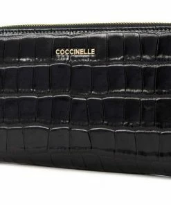 COCCINELLE Geldbörse »Metallic Croco Shiny Soft« Noir, Cinnamon, Shark Grey, Almond -Günstiges Coccinelle Geschäft 89dc68c1 51f1 5f68 8db5 faa05e7e19de