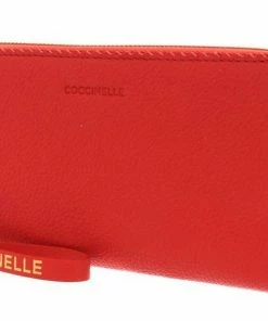 COCCINELLE Geldbörse »Chris« Noir, Coral Red -Günstiges Coccinelle Geschäft 8a09826a 0234 5ef1 b6ca 3786ab02c29a