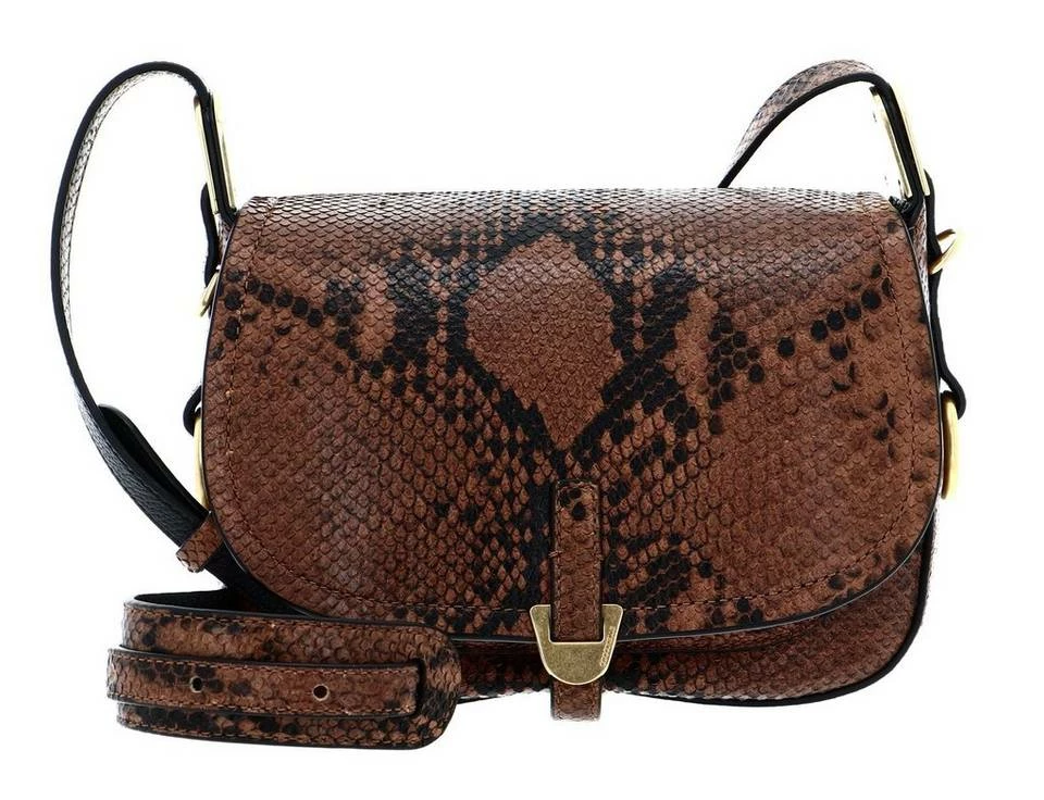 COCCINELLE Schultertasche »Fauve Python« Lambskin White, Caramel 5 COCCINELLE Schultertasche »Fauve Python« Lambskin White, Caramel – Bild 5
