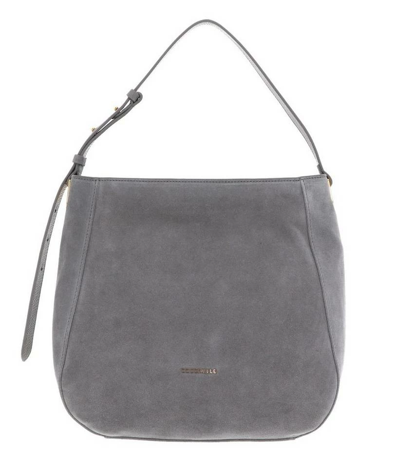 COCCINELLE Handtasche »Lea Suede 1301«, Beuteltasche / Hobo Bag Noir, Moss green, Shark Grey, Powder Pink 11 COCCINELLE Handtasche »Lea Suede 1301«, Beuteltasche / Hobo Bag Noir, Moss green, Shark Grey, Powder Pink – Bild 11