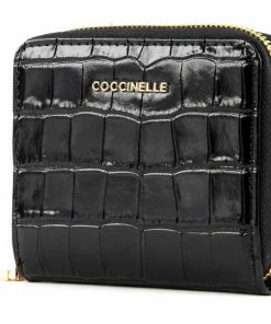COCCINELLE Geldbörse »Metallic Croco Shiny Soft«