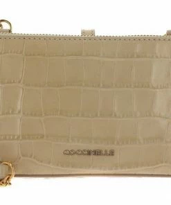 COCCINELLE Umhängetasche »Mini Bag« Bark, Stone, Silk, Noir