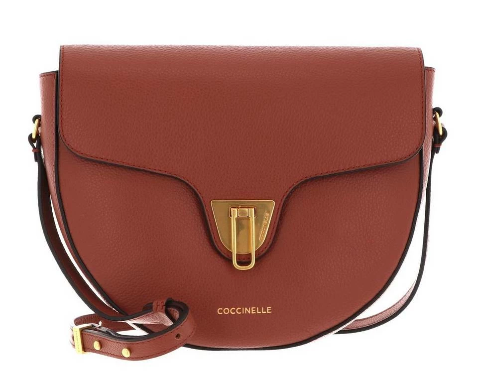COCCINELLE Umhängetasche »Beat Soft 1501«, Satteltasche Chestnut, Powder Pink, Shark Grey, Moss Green 5 COCCINELLE Umhängetasche »Beat Soft 1501«, Satteltasche Chestnut, Powder Pink, Shark Grey, Moss Green – Bild 5