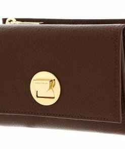 COCCINELLE Geldbörse »Liya« Noir, Ginger, Moka, Litchi