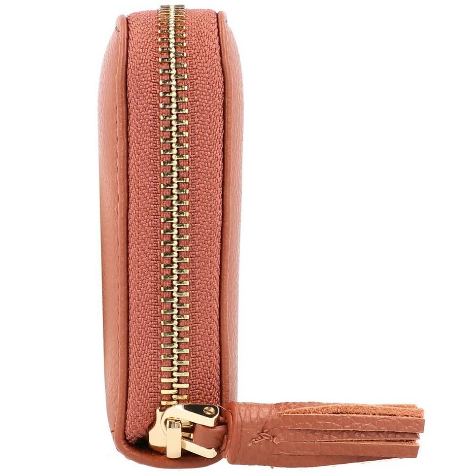 COCCINELLE Geldbörse »Tassel«, Leder Shark grey, Almond, Cinnamon, Noir 3 COCCINELLE Geldbörse »Tassel«, Leder Shark grey, Almond, Cinnamon, Noir – Bild 3