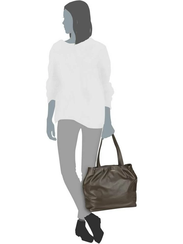 COCCINELLE Handtasche »Ophelie De Jour 1101«, Shopper Nero, Bark 7 COCCINELLE Handtasche »Ophelie De Jour 1101«, Shopper Nero, Bark – Bild 7