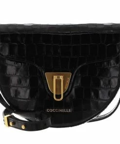 COCCINELLE Umhängetasche »Beat Croco Shiny Soft« Chestnut, Noir, Shark Grey, New Pink -Günstiges Coccinelle Geschäft 93f82289 3ad7 57ff 8161 fd0cfd1a265b