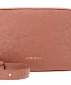 COCCINELLE Umhängetasche »Lea« Powder Pink, Litchi, Ink, Caramel -Günstiges Coccinelle Geschäft 946c96b5 62aa 5456 b395 6b8505b30f38