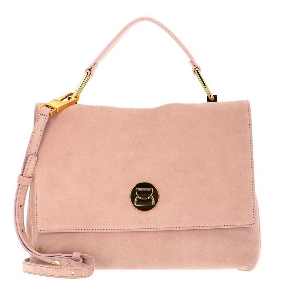 COCCINELLE Handtasche »Liya Suede 1801«, Henkeltasche Noir #ft5_slash# Noir, Noir, New Pink, Shark Grey 7 COCCINELLE Handtasche »Liya Suede 1801«, Henkeltasche Noir #ft5_slash# Noir, Noir, New Pink, Shark Grey – Bild 7