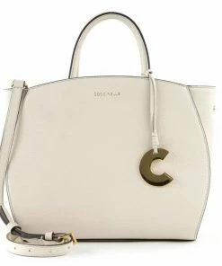 COCCINELLE Handtasche »Concrete« Pacific Blue, Nero, Lambskin White, Powder Pink -Günstiges Coccinelle Geschäft 95760596 fd0a 556a 8a49 f58180f7641b