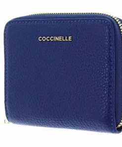 COCCINELLE Geldbörse »Metallic Soft« Silver, Noir, Ginger, Litchi -Günstiges Coccinelle Geschäft 95d6d0cf bbf2 5853 8c5e 889a3772105c