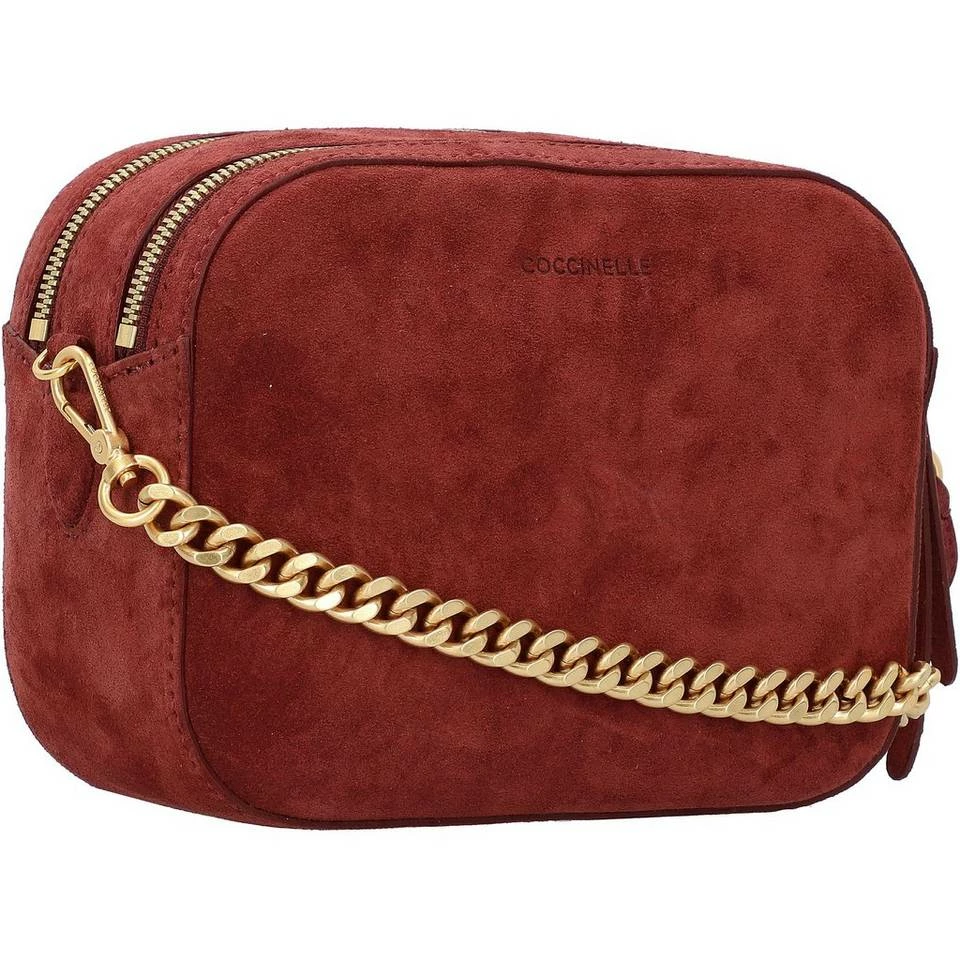 COCCINELLE Umhängetasche »Cocci«, Leder Reef, Caramel, Marsala, Noir 4 COCCINELLE Umhängetasche »Cocci«, Leder Reef, Caramel, Marsala, Noir – Bild 4