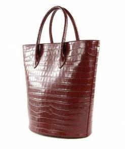 COCCINELLE Schultertasche »Diana Croco Shiny Soft« Marsala, Noir -Günstiges Coccinelle Geschäft 96205282 f79d 531c 9328 6abc7083c37a