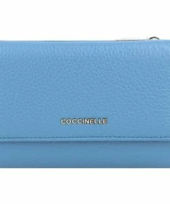 COCCINELLE Geldbörse »Metallic Soft« Brass, Sun, Denim, Peach -Günstiges Coccinelle Geschäft 96652432 f588 52e4 9467 8ec0541a2857