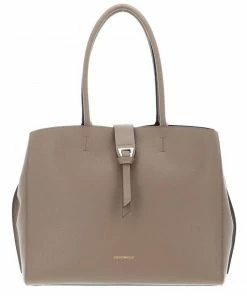 COCCINELLE Schultertasche »Alba« Noir, Reef, Taupe, Marsala
