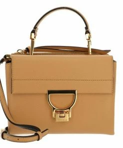 COCCINELLE Handtasche »Arlettis« Powder pink, Moss green, Litchi, Warm Beige