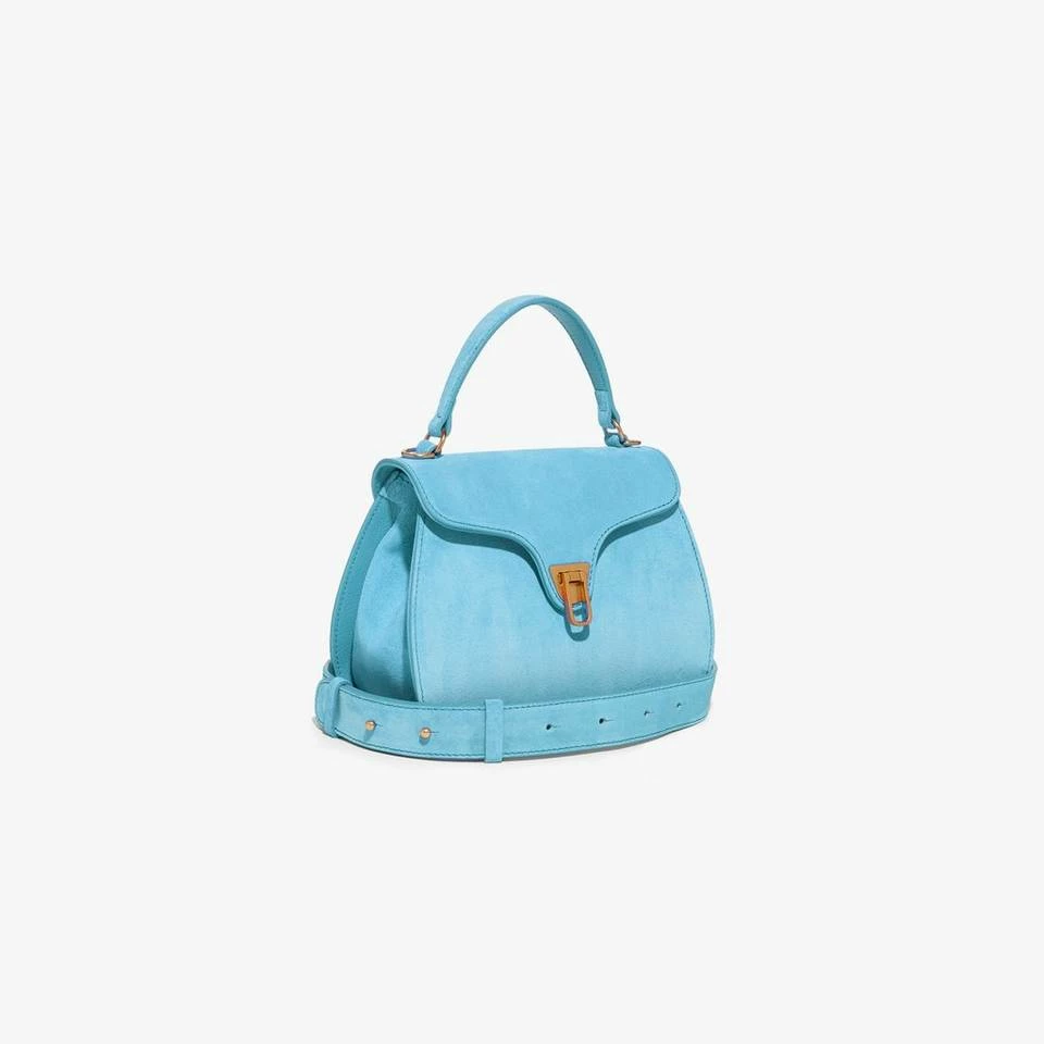 COCCINELLE Henkeltasche »Coccinelle Marvin suede Handtasche blau« 2 COCCINELLE Henkeltasche »Coccinelle Marvin suede Handtasche blau« – Bild 2