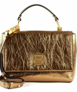 COCCINELLE Umhängetasche »Liya Craquele« Shiny Gold, Silver, OR -Günstiges Coccinelle Geschäft 974043cc 809c 5605 8383 7a8d524130ac