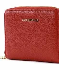 COCCINELLE Geldbörse »Metallic Soft« Silver, Noir, Ginger, Litchi -Günstiges Coccinelle Geschäft 97487573 0896 545a ade9 82d2a7ae78be