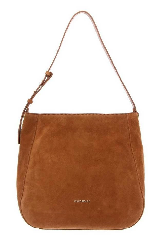 COCCINELLE Handtasche »Lea Suede 1301«, Beuteltasche / Hobo Bag Noir, Moss green, Shark Grey, Powder Pink 8 COCCINELLE Handtasche »Lea Suede 1301«, Beuteltasche / Hobo Bag Noir, Moss green, Shark Grey, Powder Pink – Bild 8