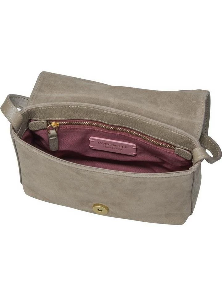 COCCINELLE Umhängetasche »Marquise Goodie Suede 1202«, Umhängetaschen Querformat New Pink, New Taupe, Noir 3 COCCINELLE Umhängetasche »Marquise Goodie Suede 1202«, Umhängetaschen Querformat New Pink, New Taupe, Noir – Bild 3