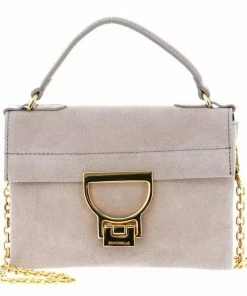 COCCINELLE Handtasche »Mignon Suede« Powder Pink, Noir, Caramel -Günstiges Coccinelle Geschäft 9a7dca38 46e4 54d2 b101 481865a91877