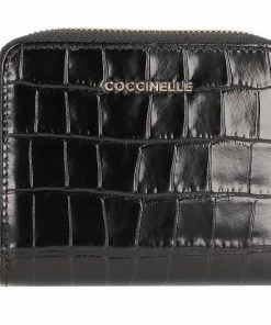 COCCINELLE Geldbörse »Metallic Croco Shiny Soft« Noir, Mallard Green, Reef, Deep violet -Günstiges Coccinelle Geschäft 9b4298a5 5c75 5610 a18e 5924c49e81b5