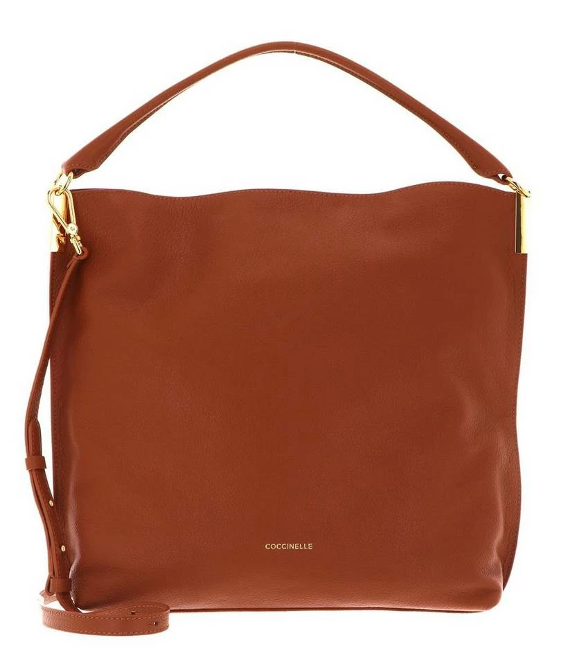 COCCINELLE Handtasche »Estelle 1302«, Beuteltasche / Hobo Bag Shark grey, Powder Pink, Caramel, Chestnut 11 COCCINELLE Handtasche »Estelle 1302«, Beuteltasche / Hobo Bag Shark grey, Powder Pink, Caramel, Chestnut – Bild 11