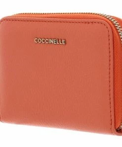 COCCINELLE Geldbörse »Metallic Soft« Silver, Peach, Brass, Noir -Günstiges Coccinelle Geschäft 9e1a0a5e e320 5d24 8bd7 b27c75d28c57