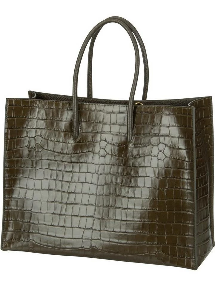 COCCINELLE Handtasche »Myrtha Croco 1801«, Shopper Bark, Stone, Noir 2 COCCINELLE Handtasche »Myrtha Croco 1801«, Shopper Bark, Stone, Noir – Bild 2