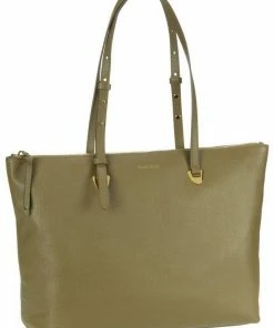 COCCINELLE Handtasche »Lea 1101«, Shopper Cinnamon, Ink, Shark Grey, Caramel