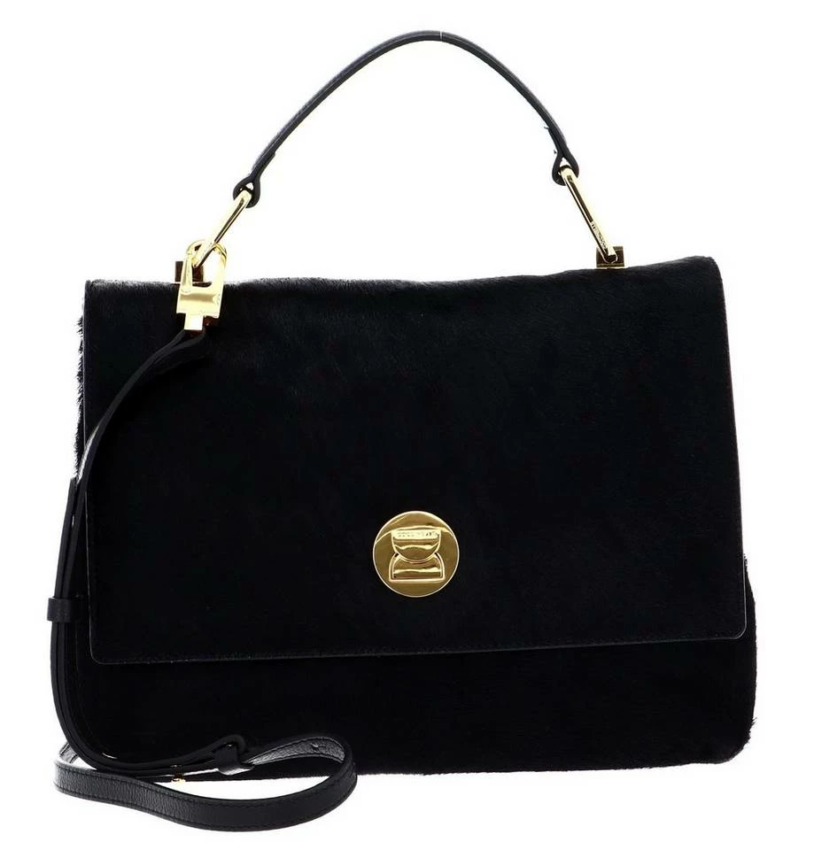 COCCINELLE Handtasche »Liya Suede 1801«, Henkeltasche Noir #ft5_slash# Noir, Noir, New Pink, Shark Grey 10 COCCINELLE Handtasche »Liya Suede 1801«, Henkeltasche Noir #ft5_slash# Noir, Noir, New Pink, Shark Grey – Bild 10